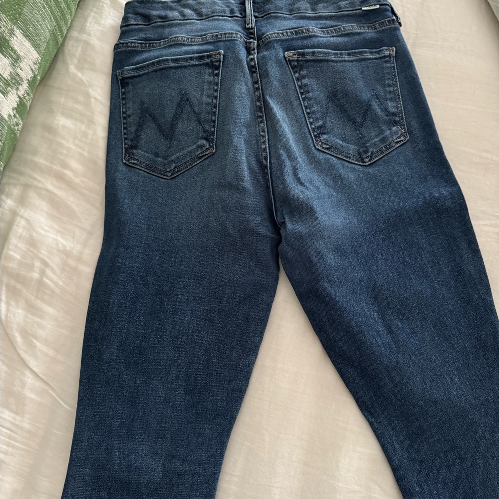 Mother Jeans 
The Looker Ankle Fray size 30
